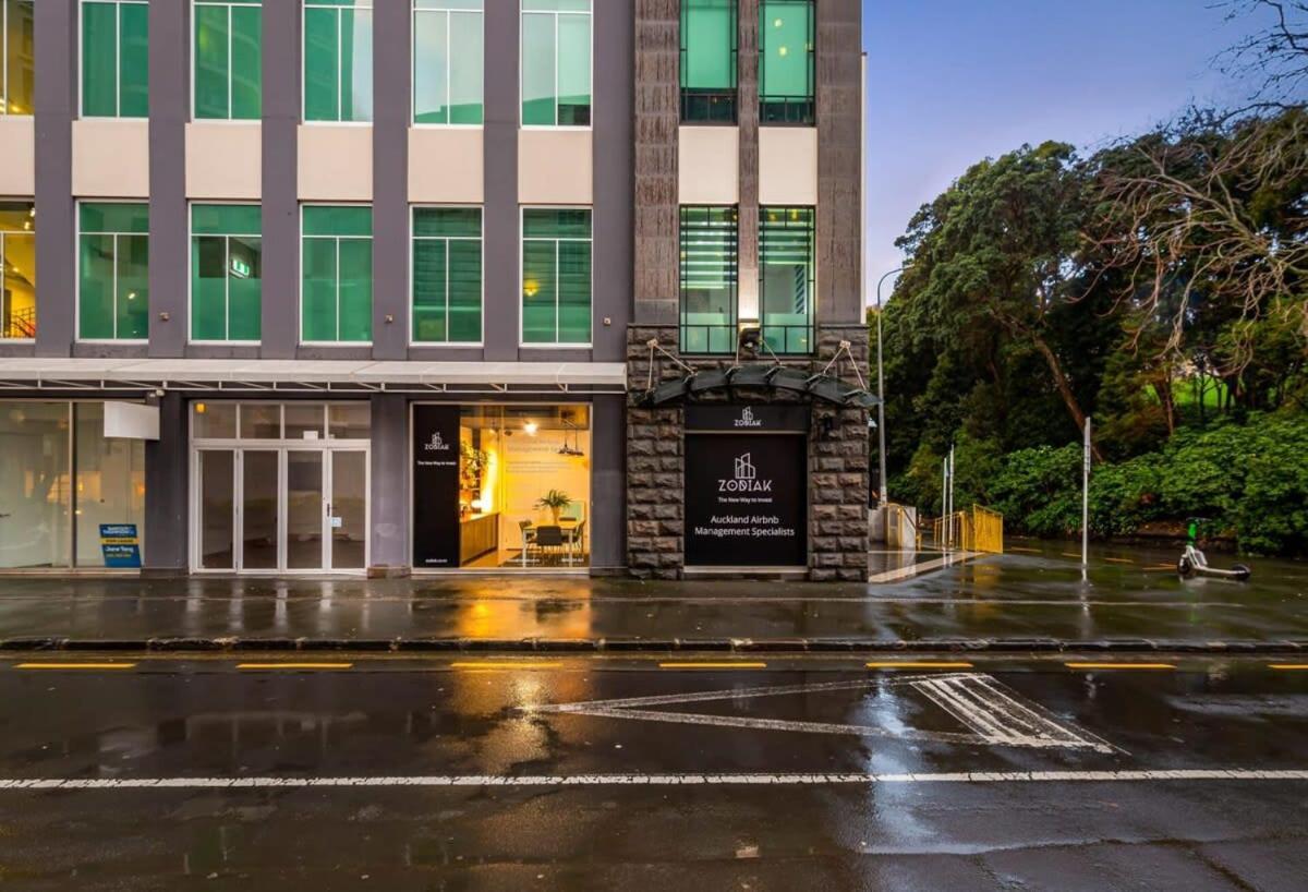 Bright One Bedroom Beauty With Balcony And Unbeatable Views Auckland Exteriér fotografie